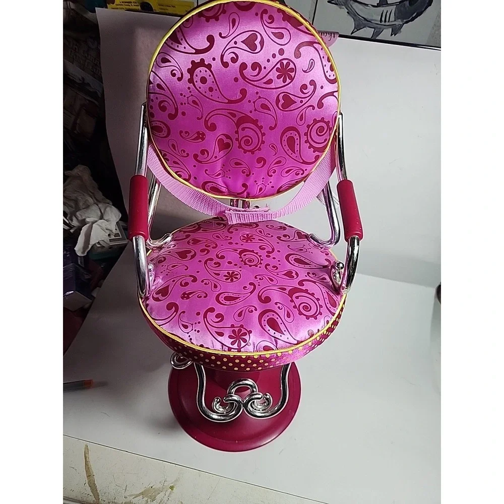 Our Generation Salon Chair Fits‎ American Girl Doll Sitting Pretty Hearts